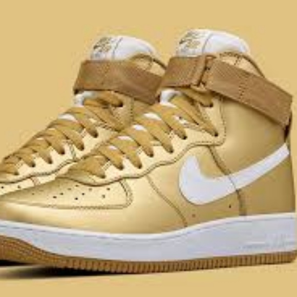 gold air force 1 high top online -